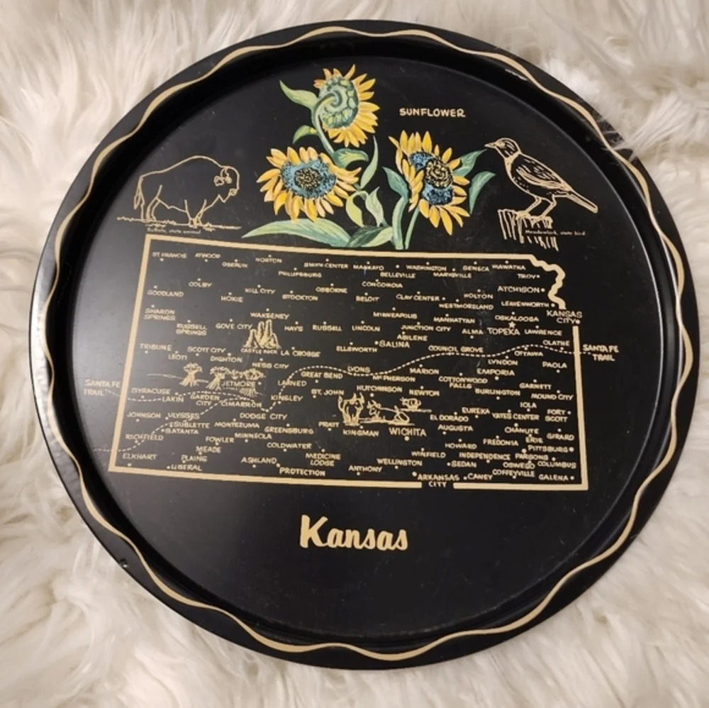 Kansas Vintage Bar‎ tray NEW